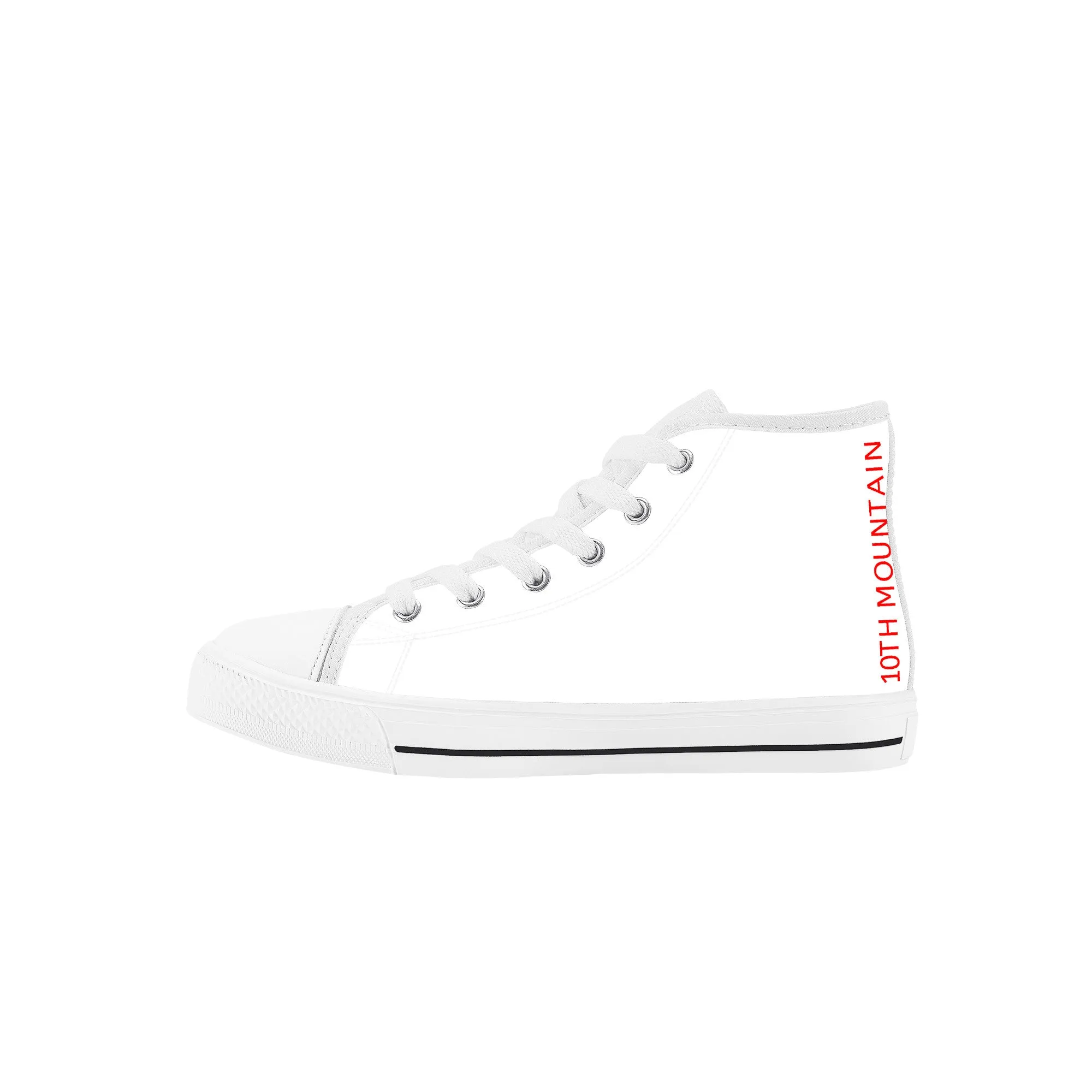 10TH MOUNTAIN Kids High Top Canvas Shoes
