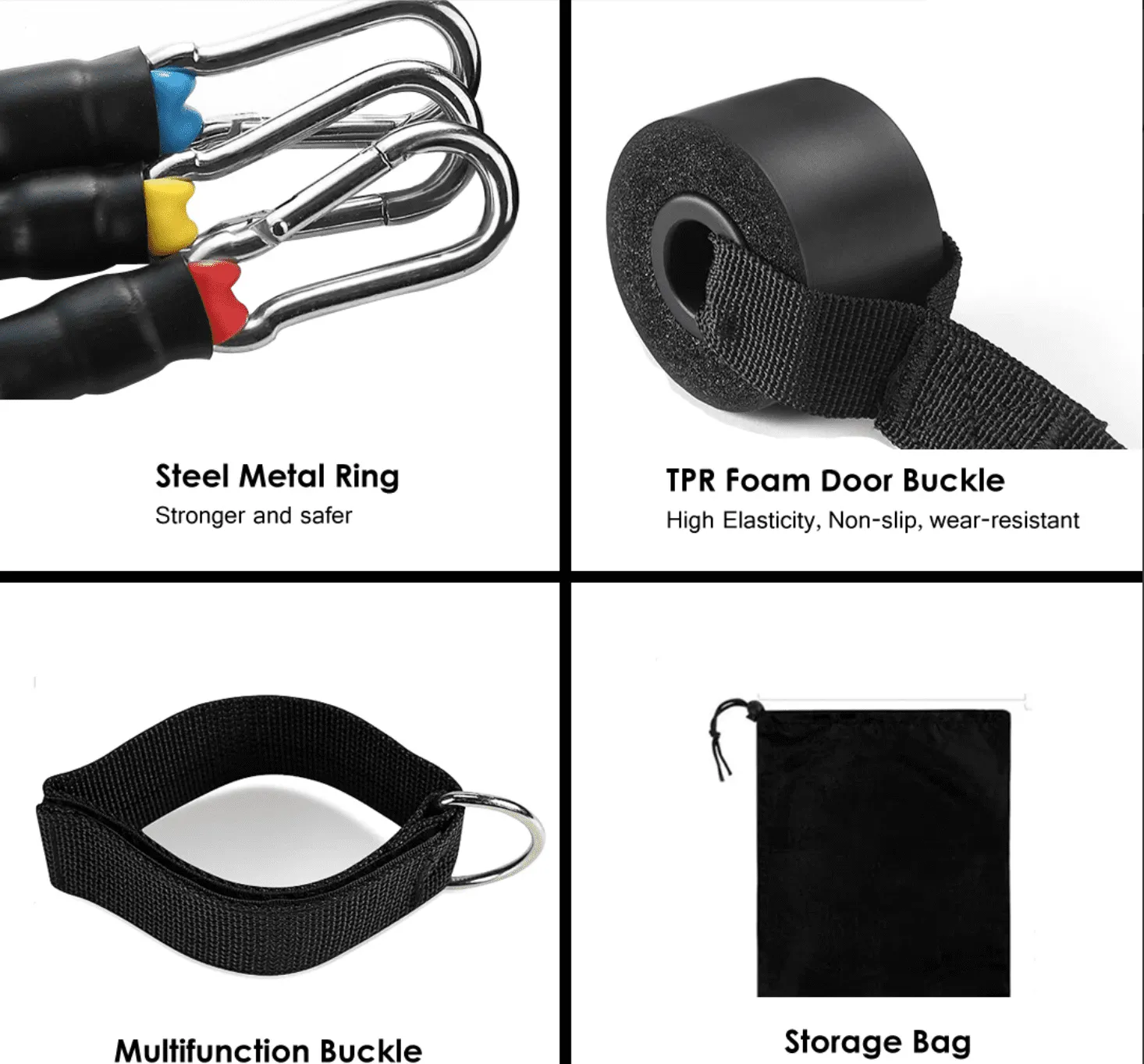 11 Pcs Resistance Band Set