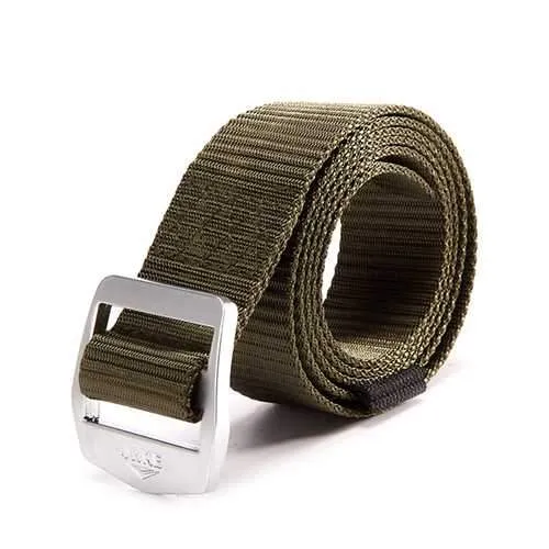 120CM Weaven Nylon Alloy Buckle Belt Military Tactical Durable Outdoor Sport Pants Strip