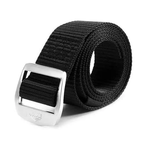 120CM Weaven Nylon Alloy Buckle Belt Military Tactical Durable Outdoor Sport Pants Strip