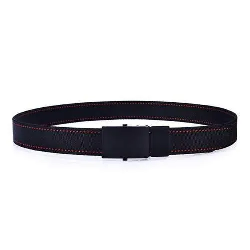 125CM Men Nylon Alloy Buckle Belt Outdoor Sport Military Durable Pants Strip