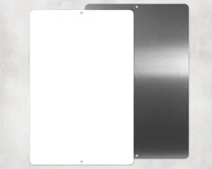 12" x 18" Aluminum Sign
