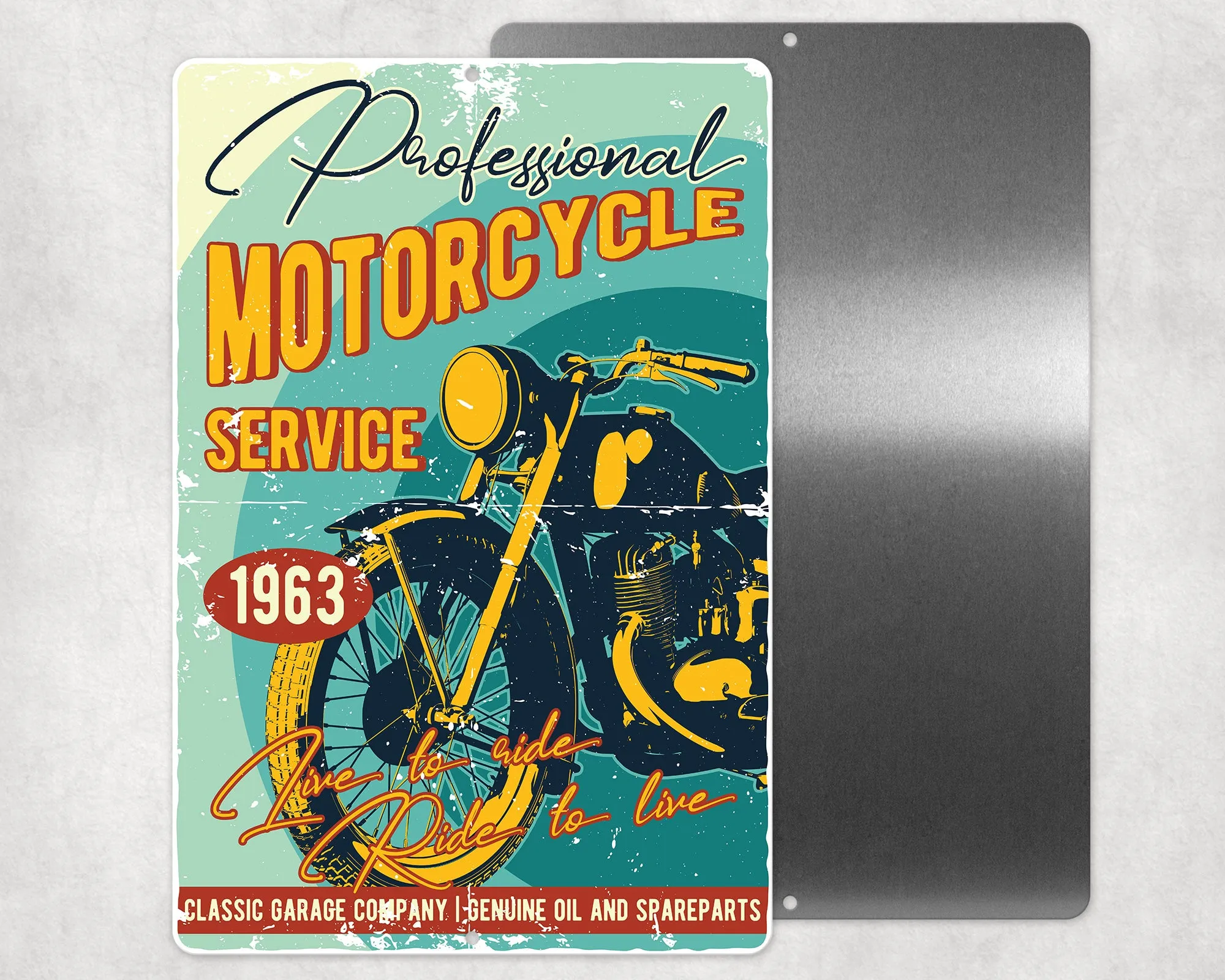 12" x 18" Aluminum Sign