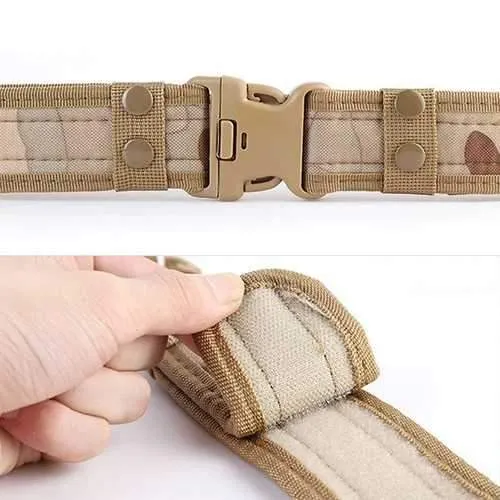 130CM Mens Outdoor Military Durable Canvas Belt