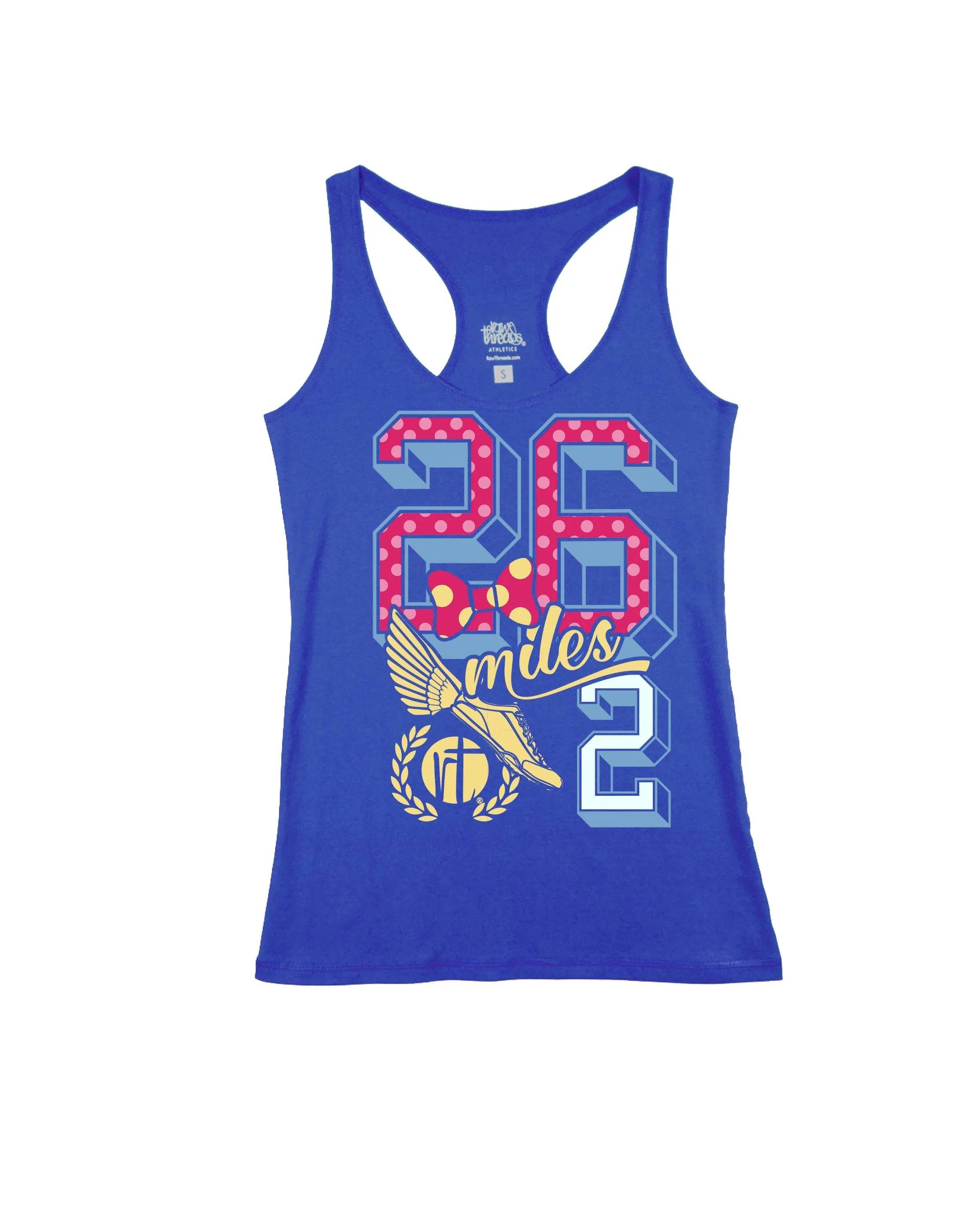 26.2 Polka Dots Varsity Block Numbers