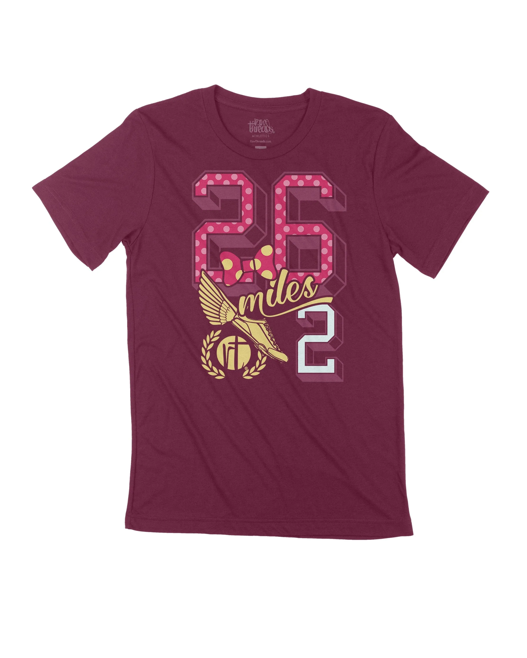 26.2 Polka Dots Varsity Block Numbers