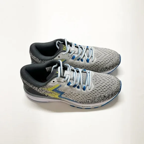 361 Degrees Mens Microchip Gray Spire 4 Carbon Plated Running Shoe Size 8
