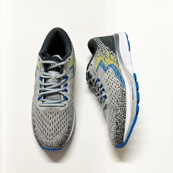 361 Degrees Mens Microchip Gray Spire 4 Carbon Plated Running Shoe Size 8