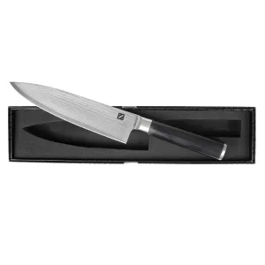 8-Inch Japanese Steel Professional Chef Knife with High Carbon Core and 67 Layer VG-10 Damascus Steel, Razor Sharp, Stainless Steel