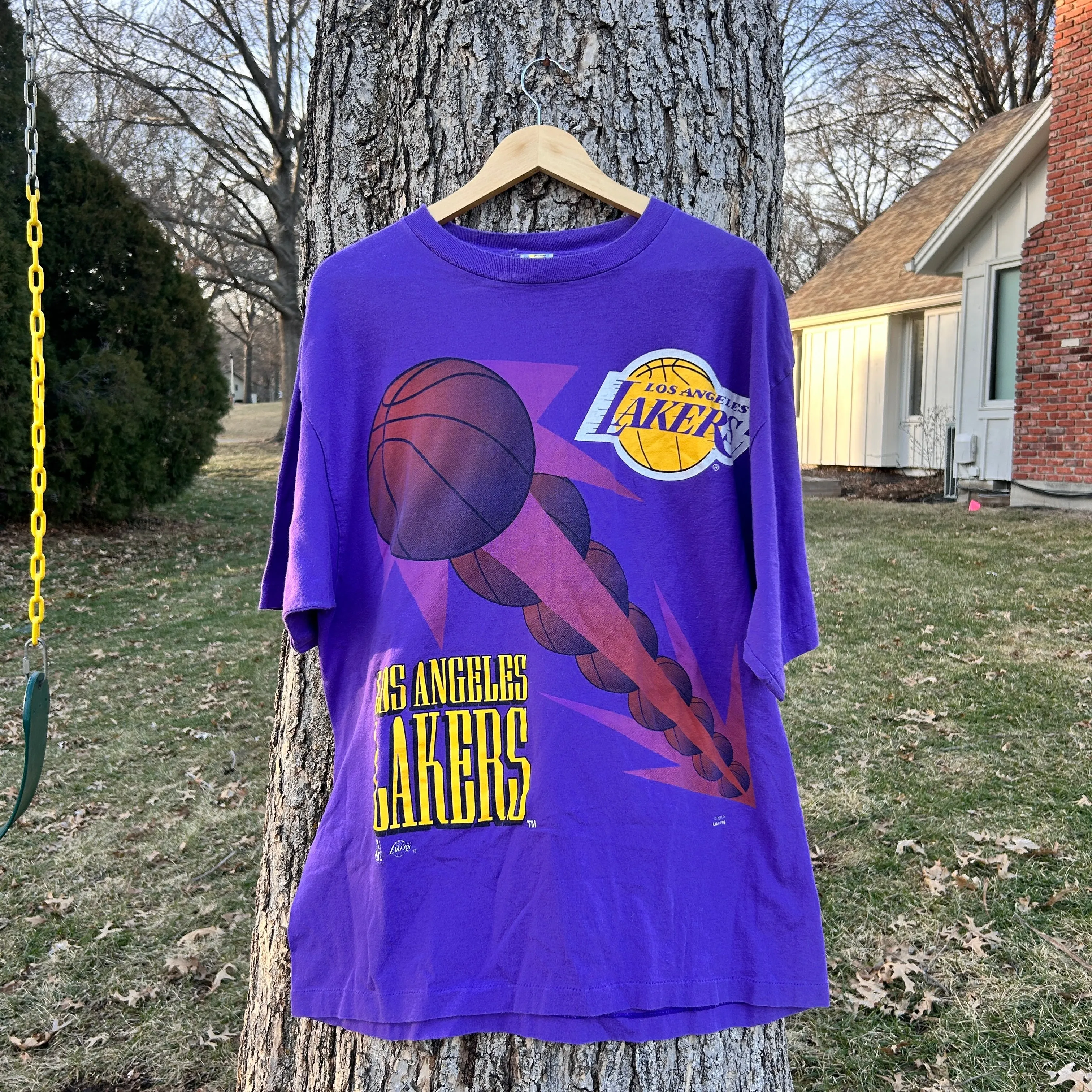 90's Los Angeles Lakers Competiotor T-shirt (XL)