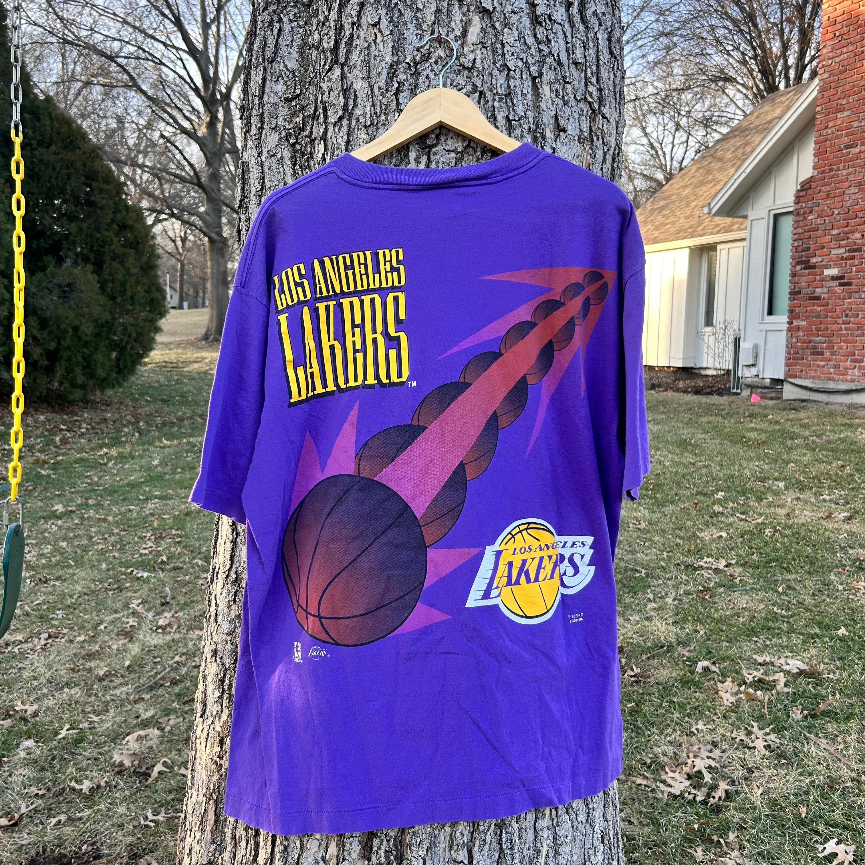 90's Los Angeles Lakers Competiotor T-shirt (XL)