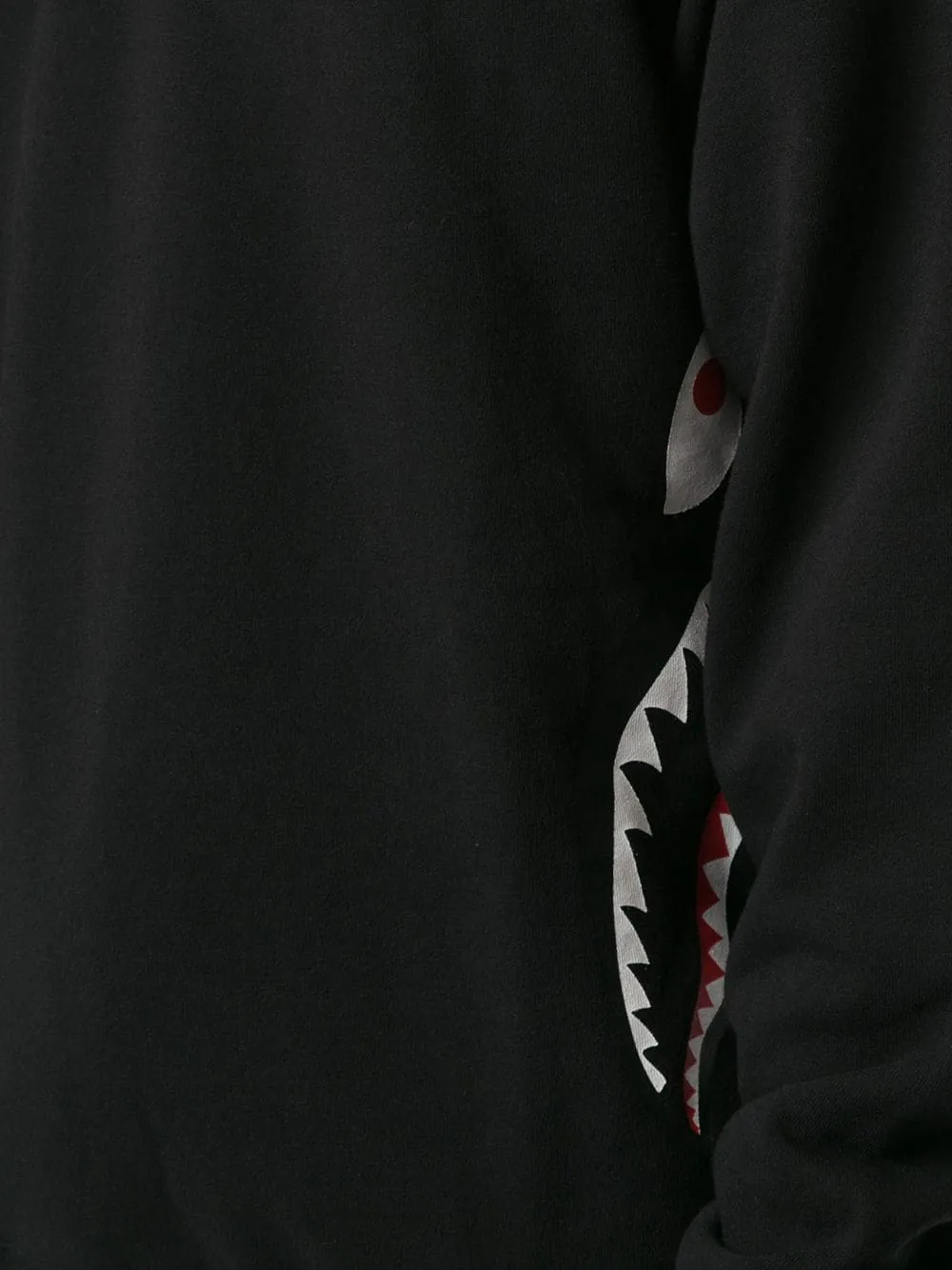 A BATHING APE® camouflage rear print hoodie