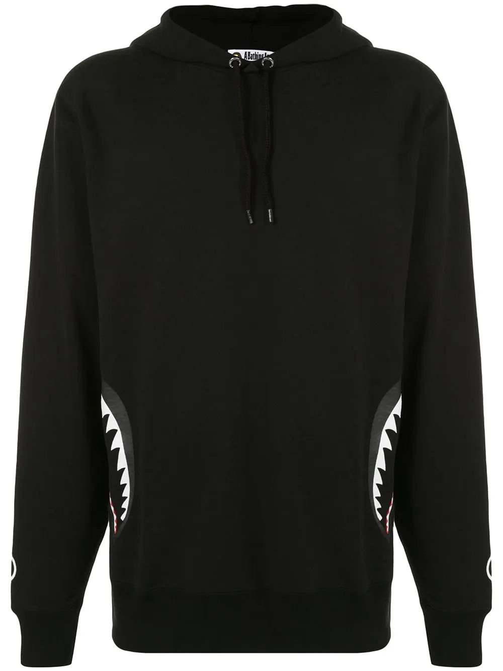 A BATHING APE® camouflage rear print hoodie
