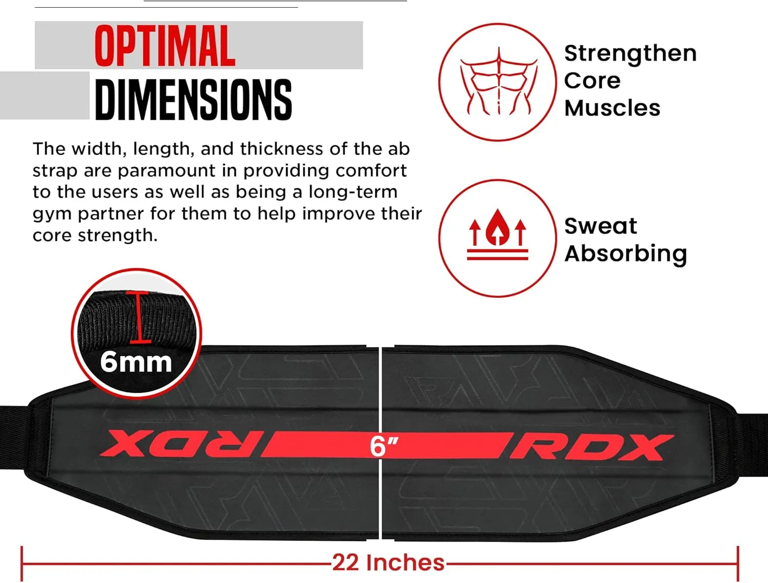 AB Straps for Pull Up Bar Hanging (Pair)