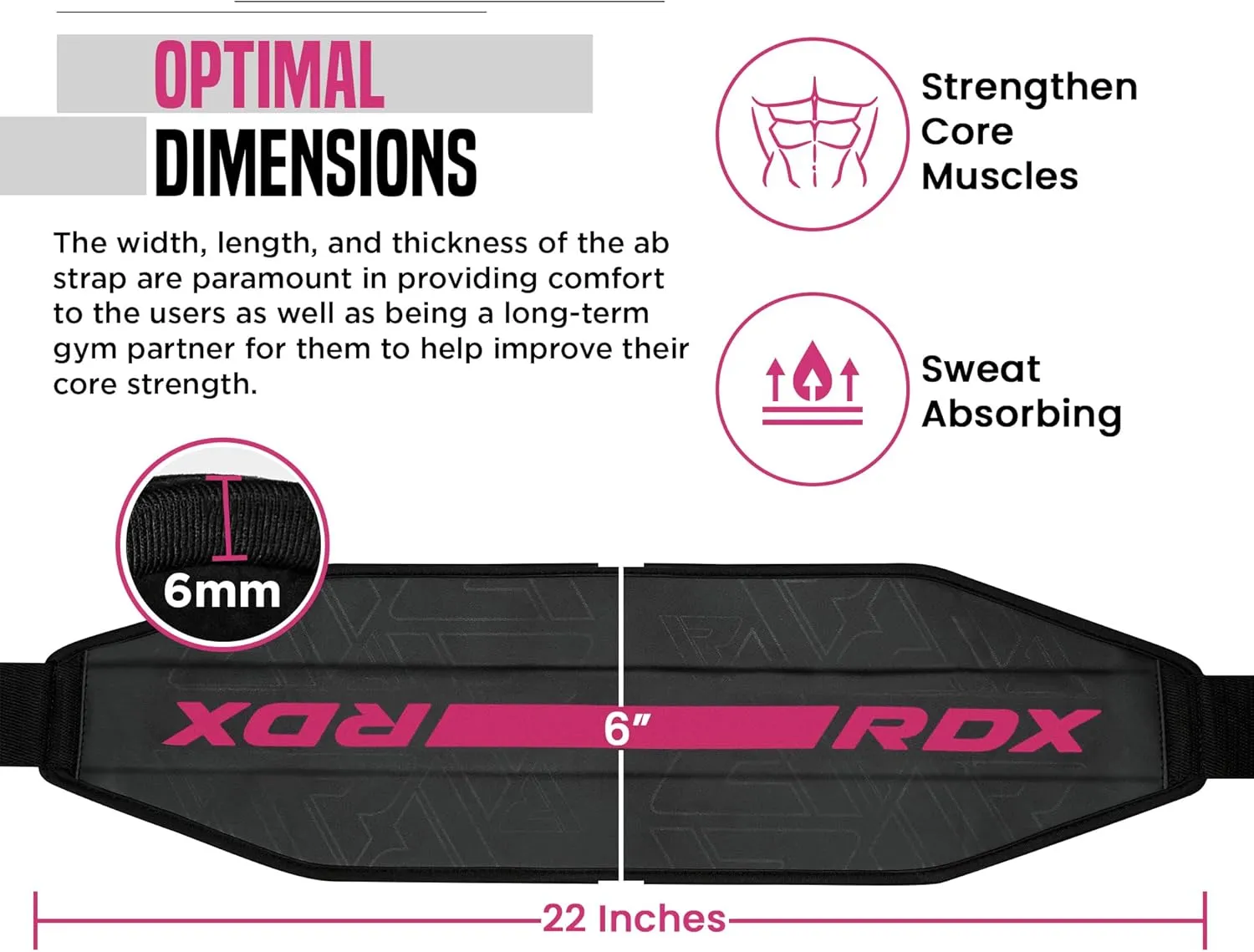 AB Straps for Pull Up Bar Hanging (Pair)