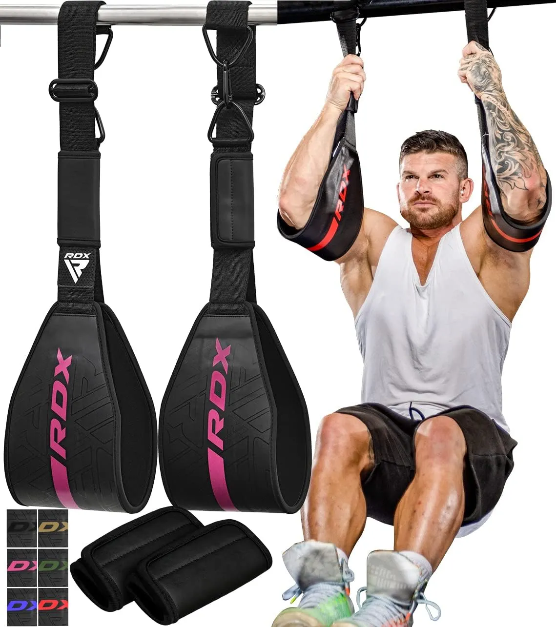 AB Straps for Pull Up Bar Hanging (Pair)