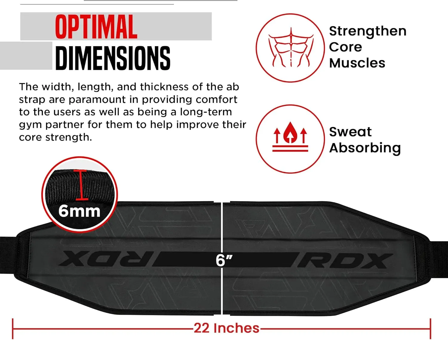 AB Straps for Pull Up Bar Hanging (Pair)