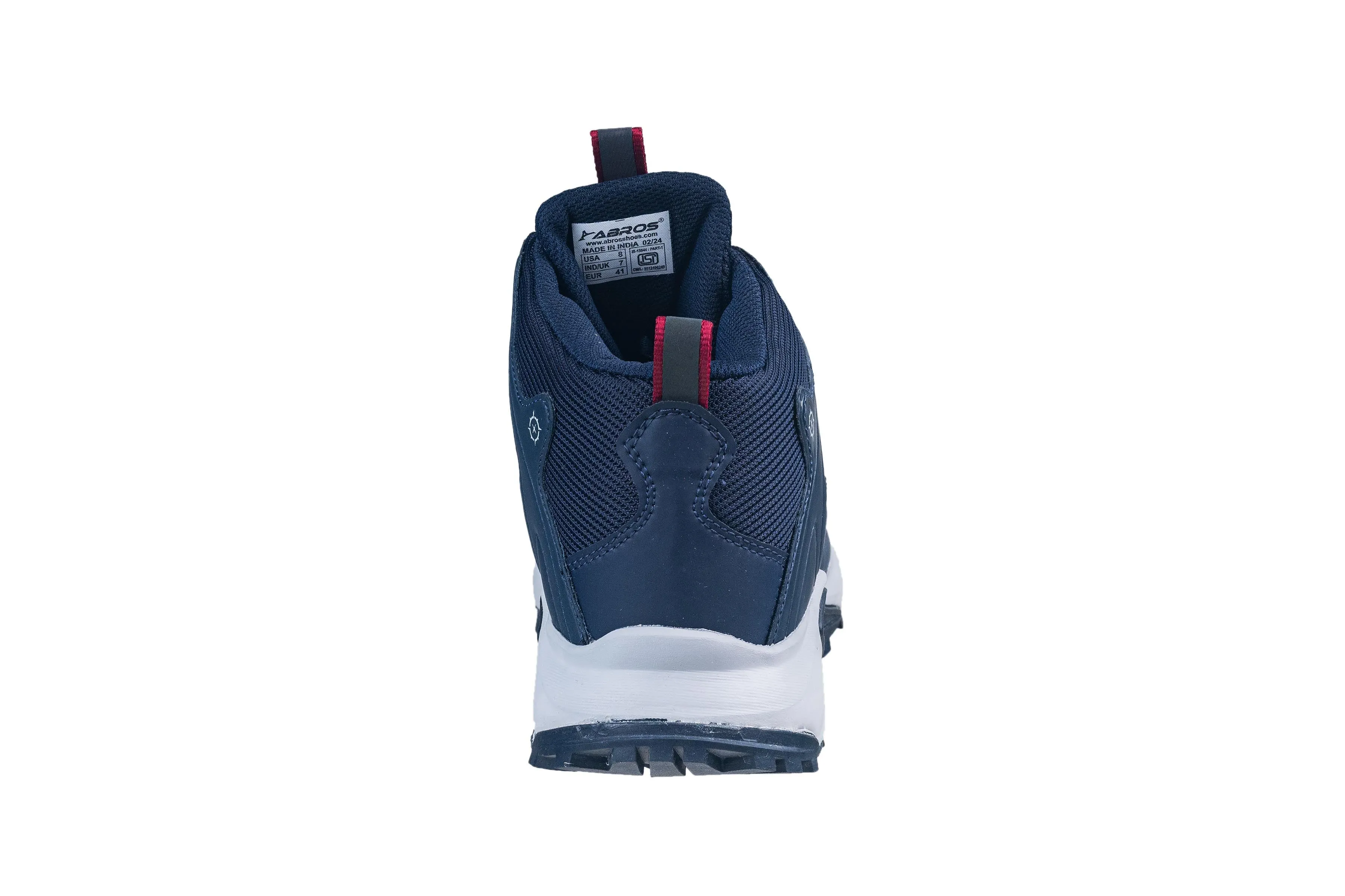 Abros Gents Navy / Red Sports Shoe