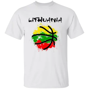 Abstract Lithuania - Boys/Girls Youth Classic Short Sleeve T-Shirt