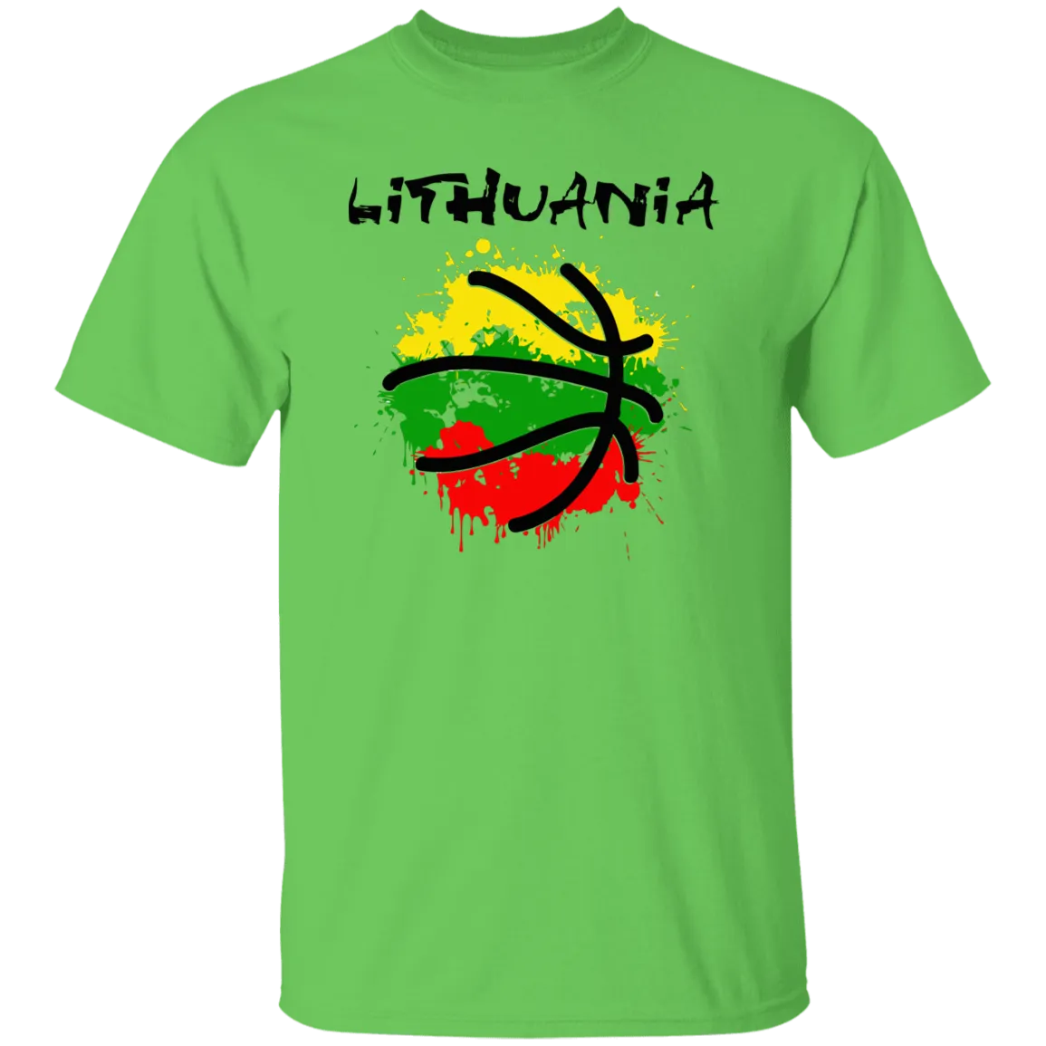 Abstract Lithuania - Men's Classic Short Sleeve T-Shirt