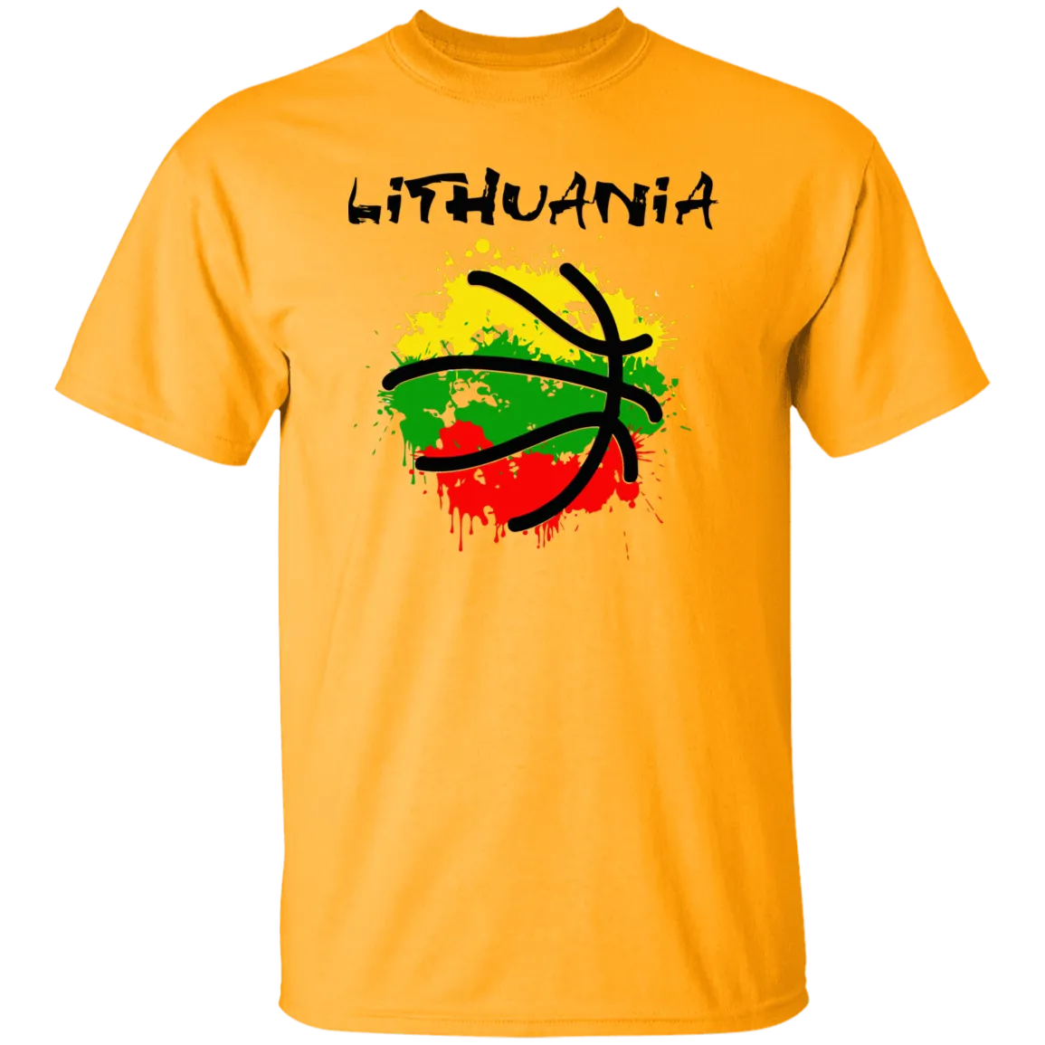 Abstract Lithuania - Men's Classic Short Sleeve T-Shirt