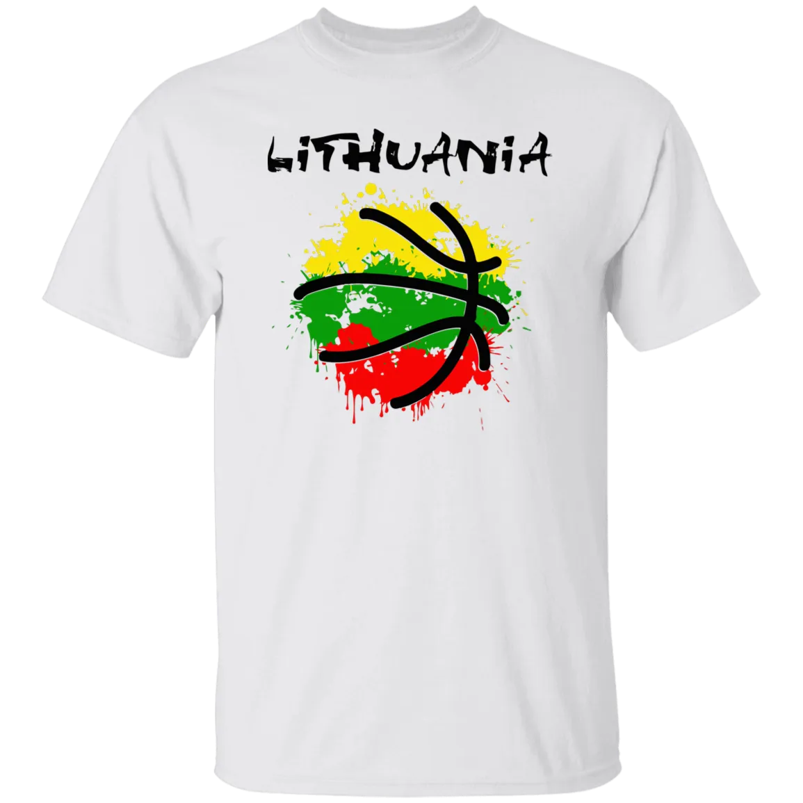 Abstract Lithuania - Men's Classic Short Sleeve T-Shirt