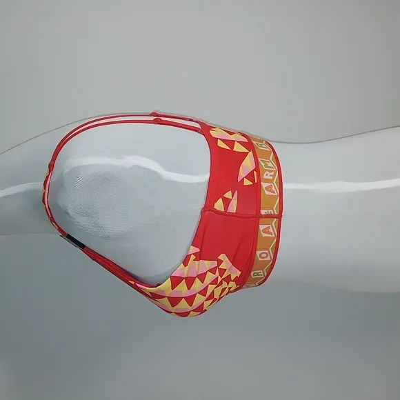 Adidas X Farm Rio 2023 Collab Tomato Spring Yellow Sports Training Bra Size XS