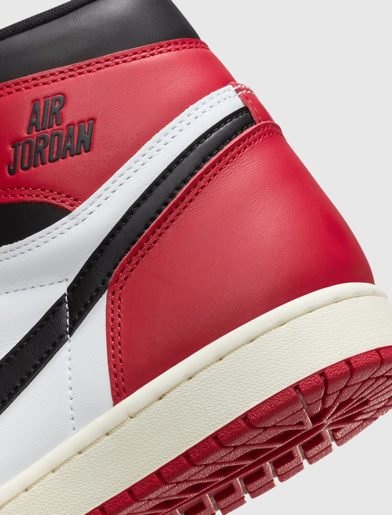 AIR JORDAN 1 RETRO HIGH OG "BLACK TOE REIMAGINED"