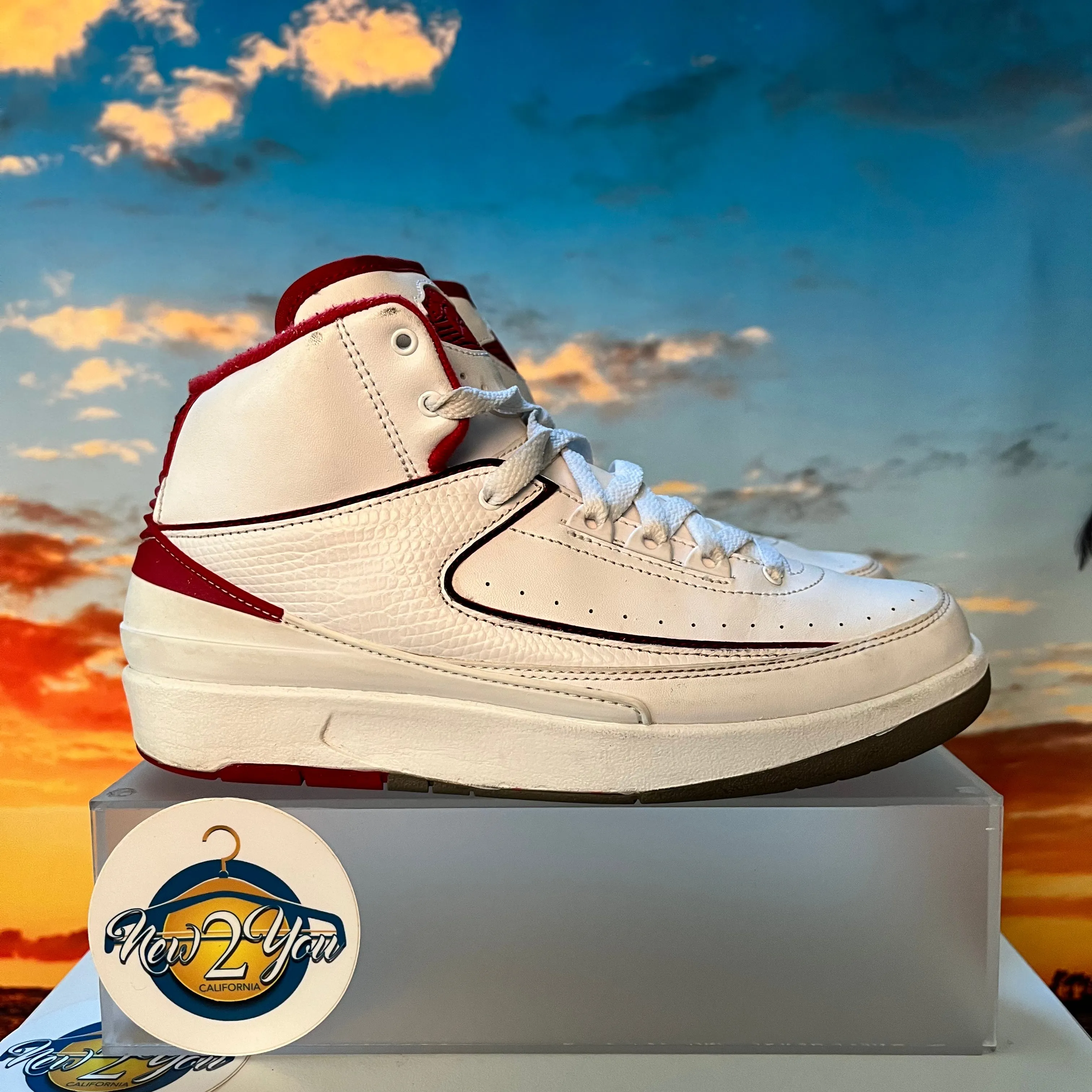 Air Jordan 2 Retro BG "White Varsity"