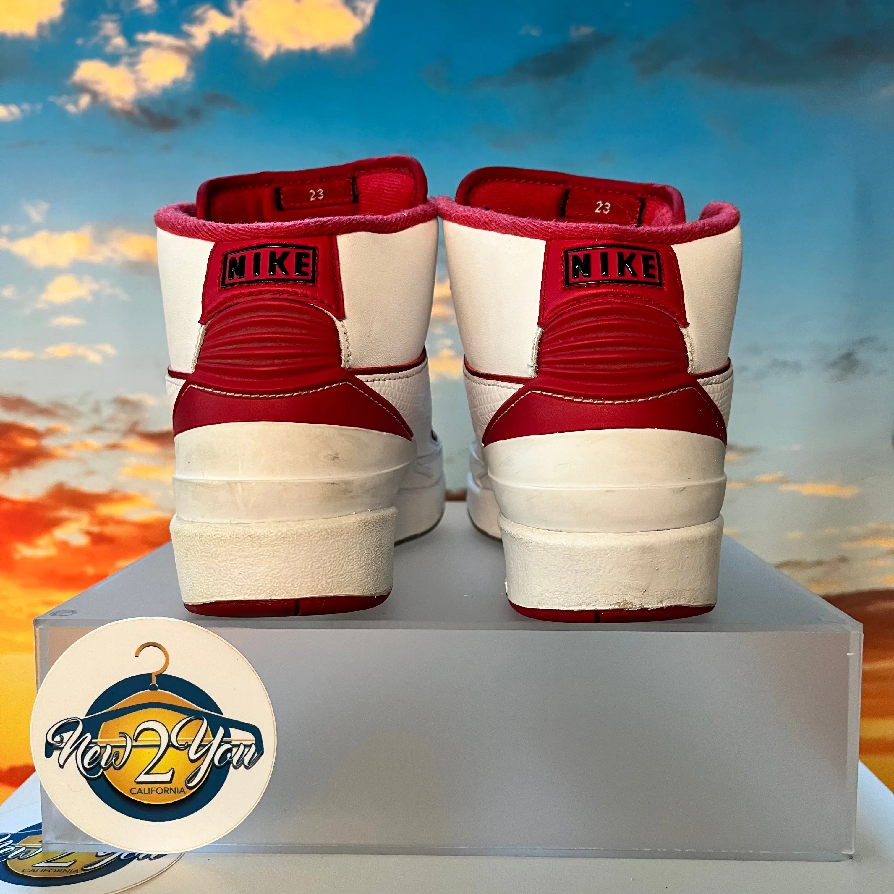 Air Jordan 2 Retro BG "White Varsity"