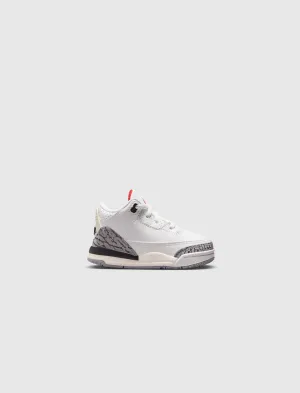 AIR JORDAN 3 RETRO "WHITE CEMENT REIMAGINED" TD