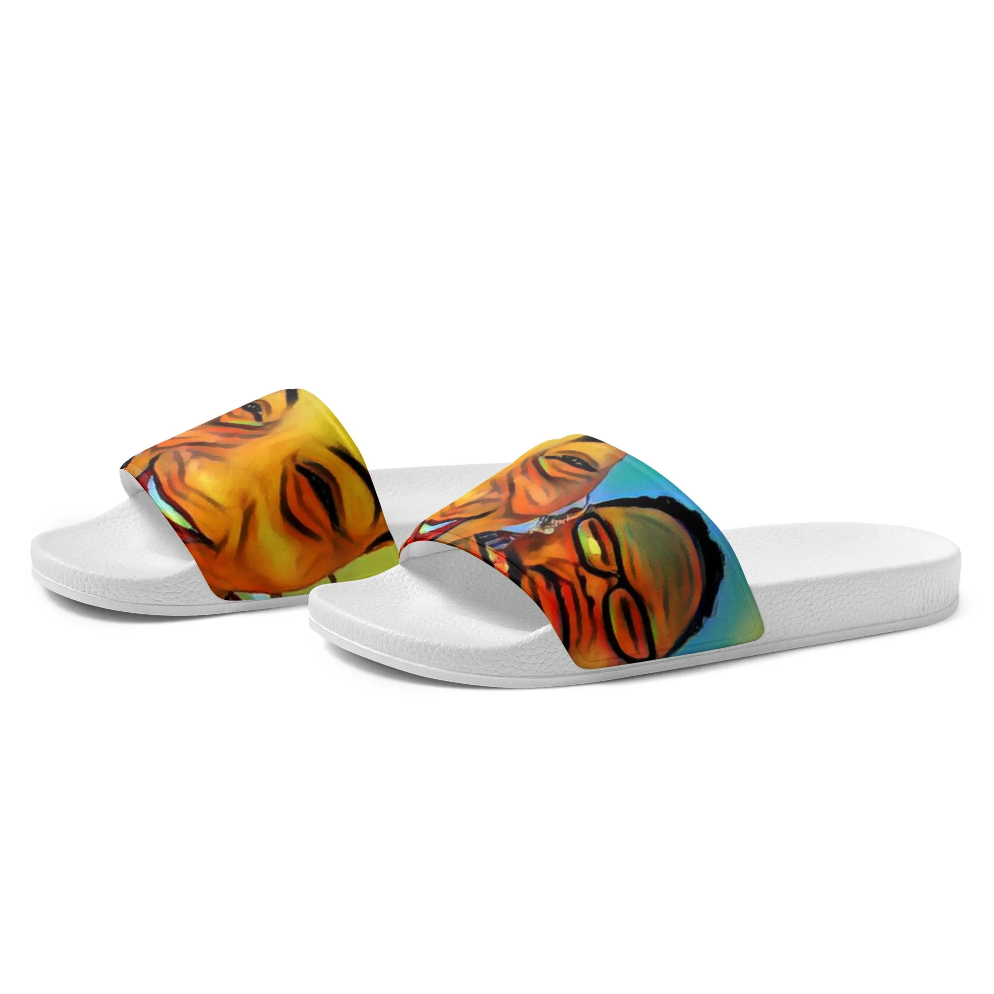 Airfros And Babyhairs Mom And Me Multicolored Mens Slides