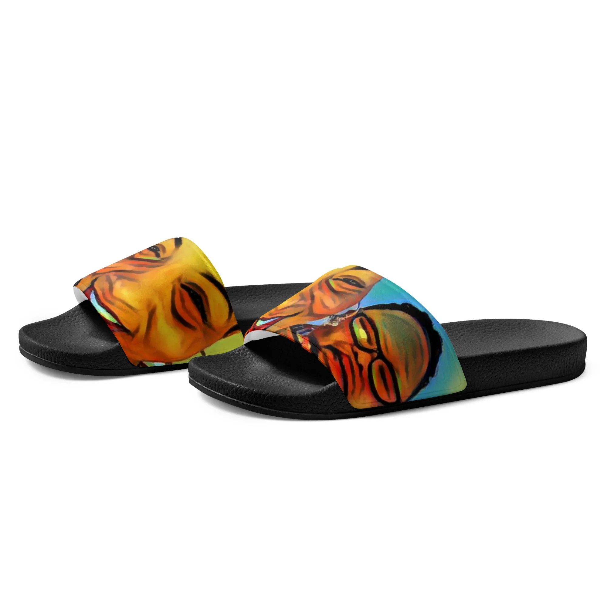 Airfros And Babyhairs Mom And Me Multicolored Mens Slides