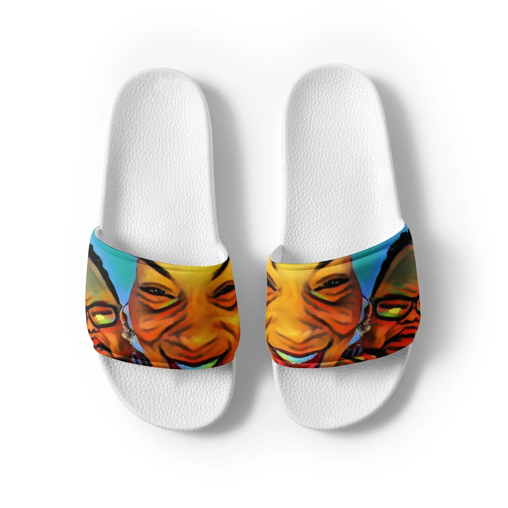 Airfros And Babyhairs Mom And Me Multicolored Mens Slides