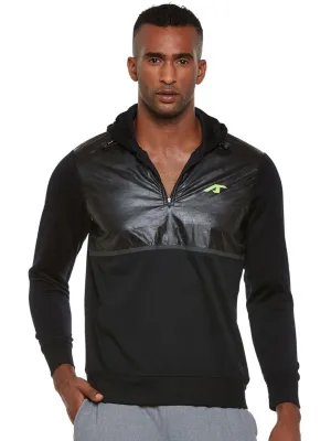 Alcis Mens Black Sweat Shirt 314MSS268