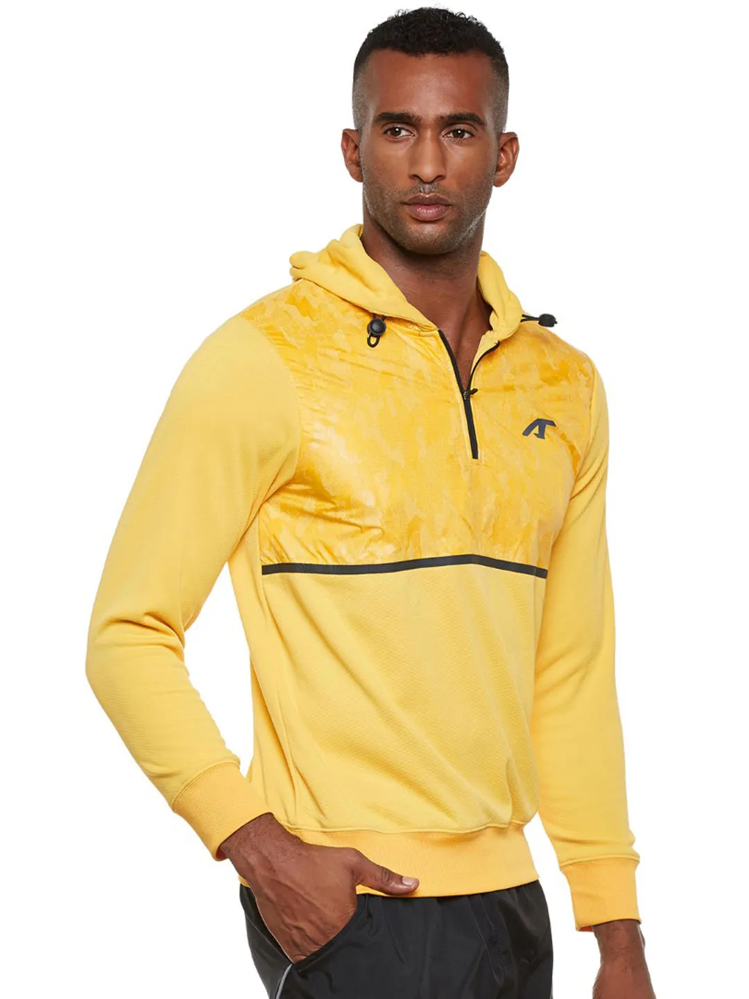 Alcis Mens Yellow Sweat Shirt 314MSS267