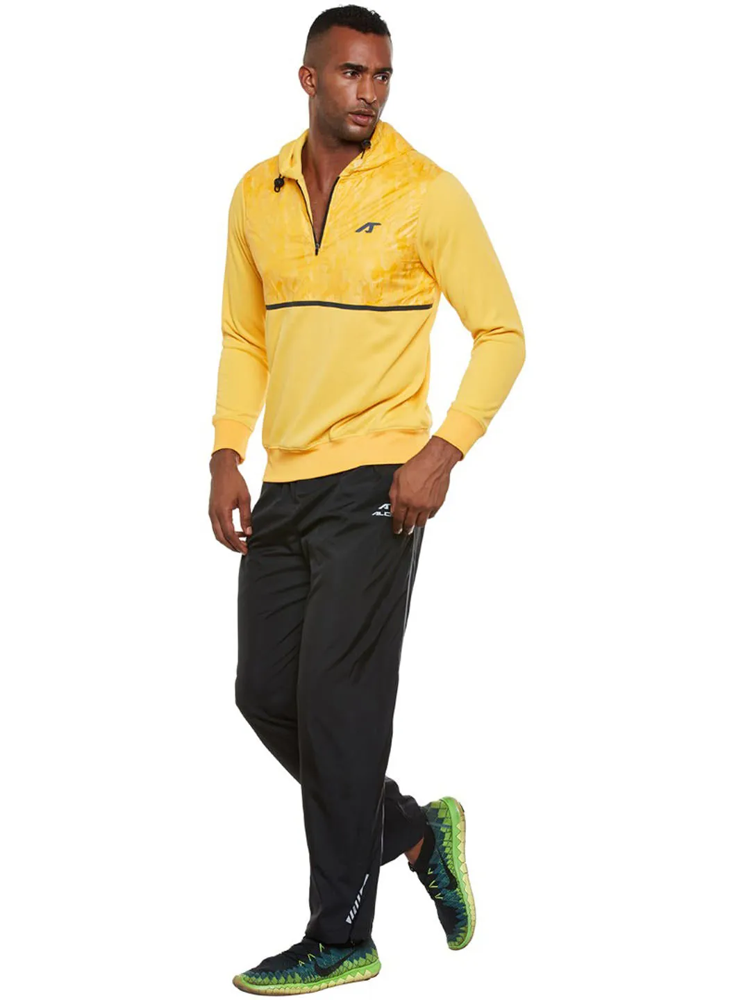 Alcis Mens Yellow Sweat Shirt 314MSS267