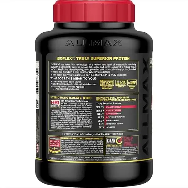 ALLMAX ISOFLEX 5LB CHOCOLATE