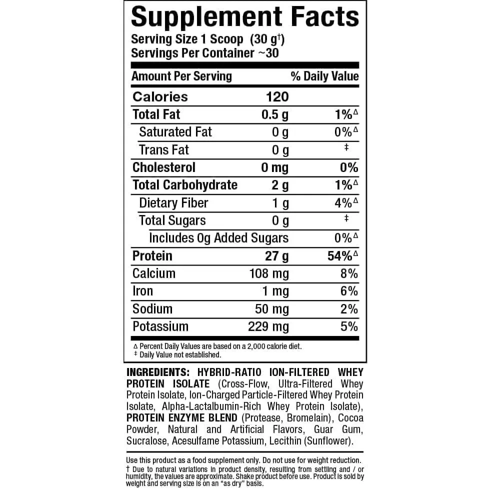 ALLMAX ISOFLEX 5LB CHOCOLATE