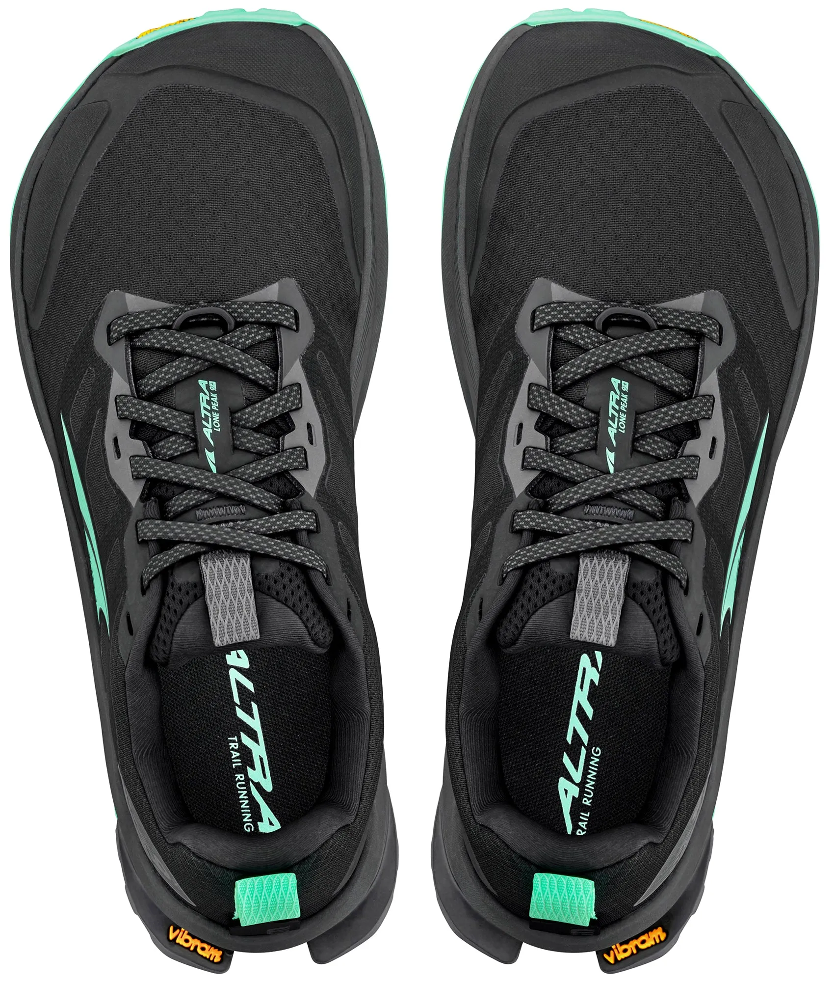 Altra Lone Peak 9  Womens Trail Running Shoes - Black