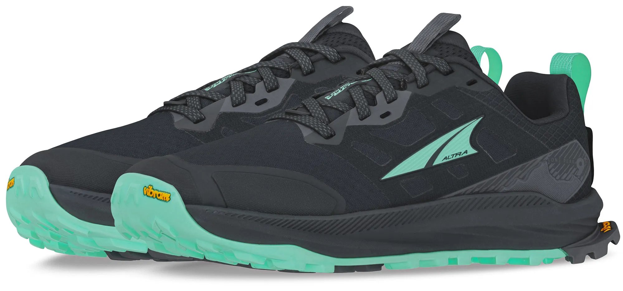 Altra Lone Peak 9  Womens Trail Running Shoes - Black