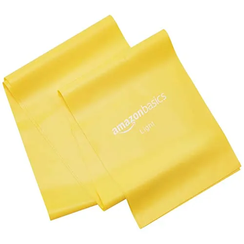 AmazonBasics Latex Resistance Band - 1500mm, 3-Piece Set