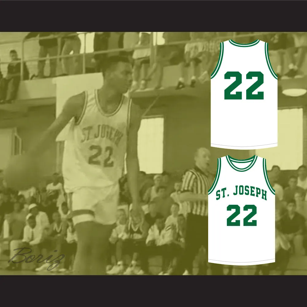 Anfernee Hardaway Butch McRae 22 St Joseph High School Basketball Jersey Blue Chips