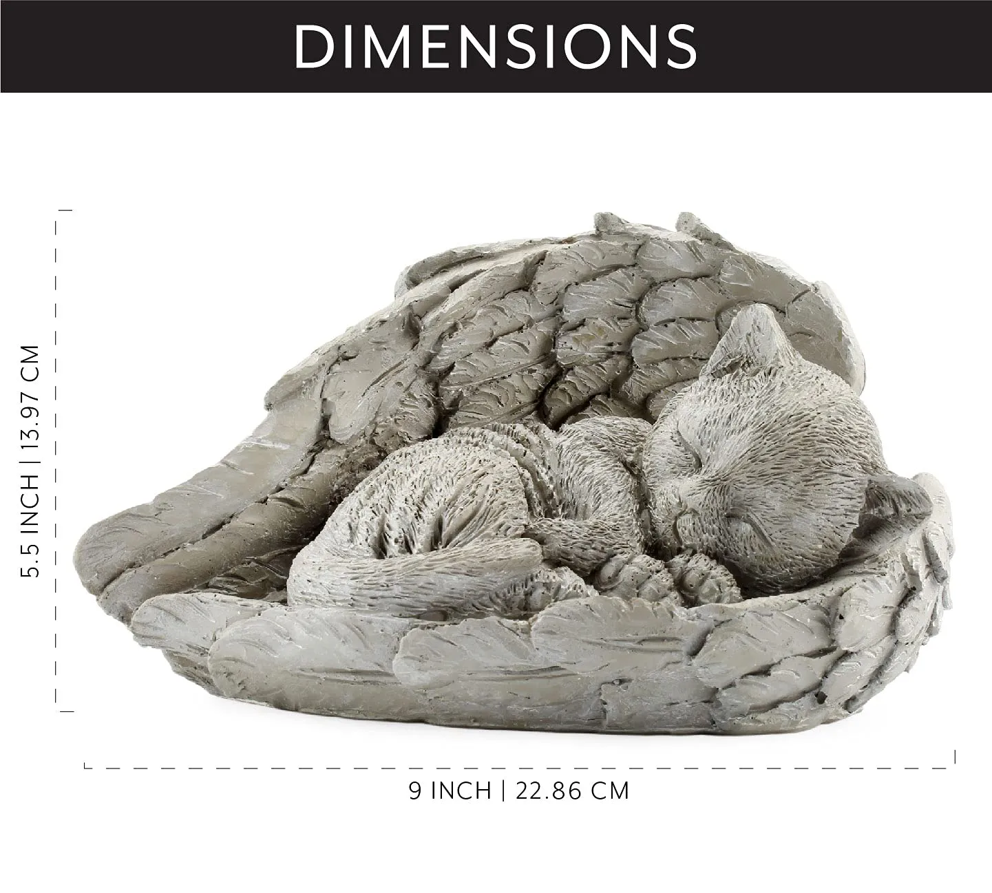 Angel Cat Memorial Statue (Case of 18)