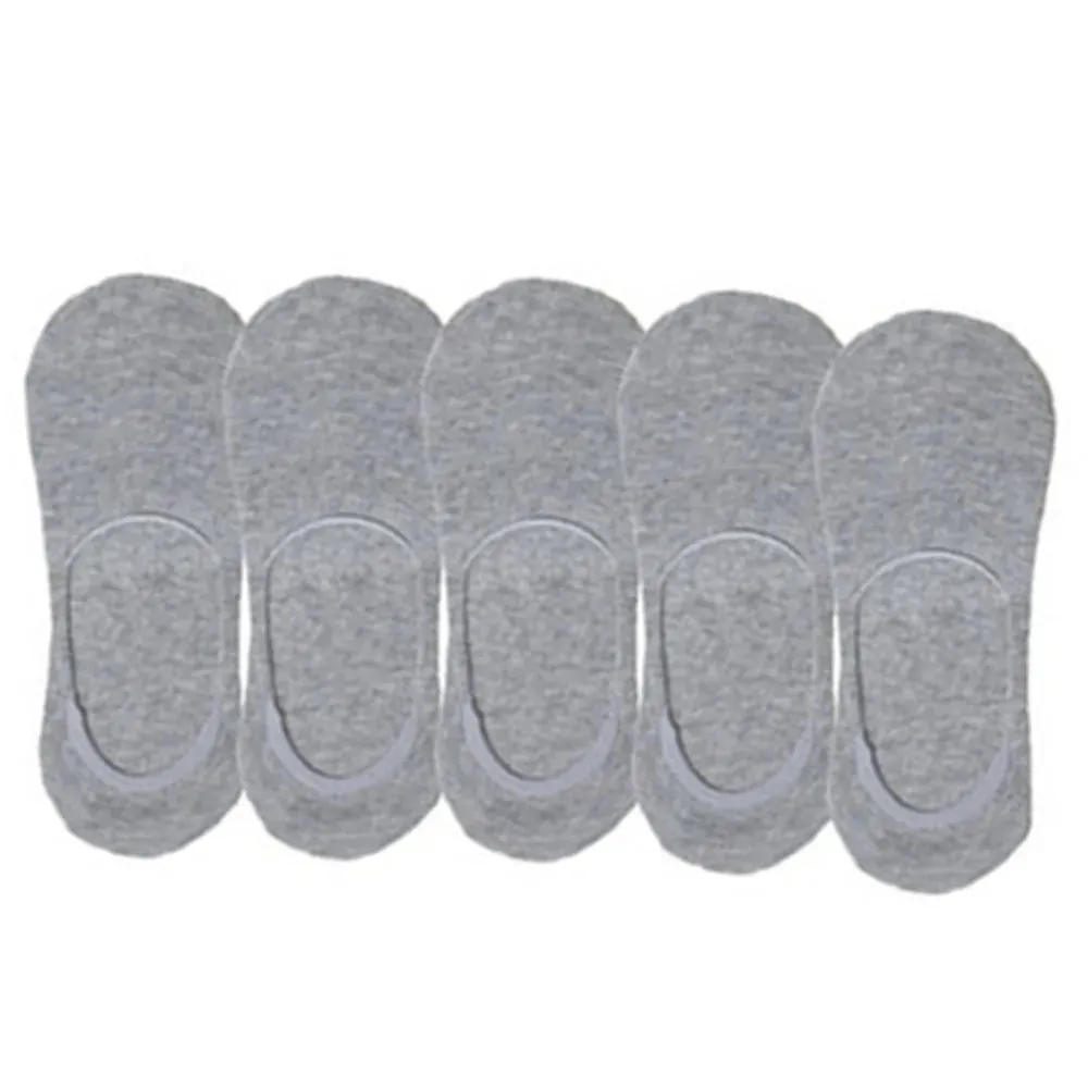 Anti-Slip Invisible Sport Socks for Men (5 Pairs)