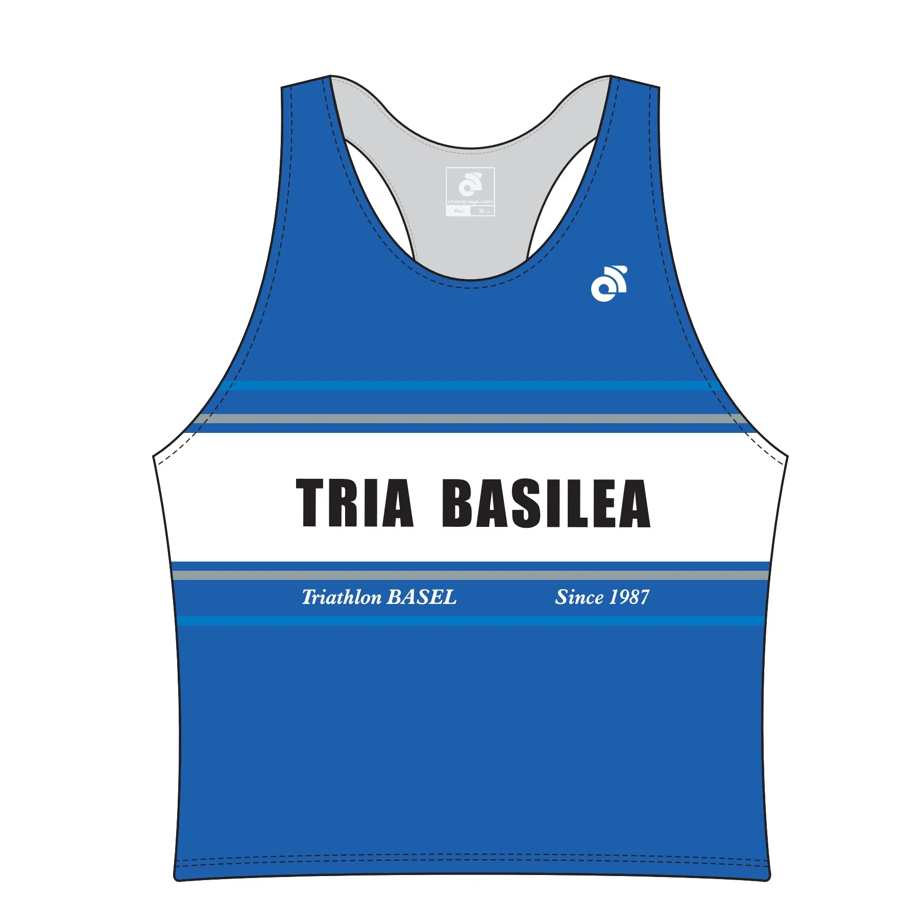 Apex Men's Marathon Singlet (Helium)