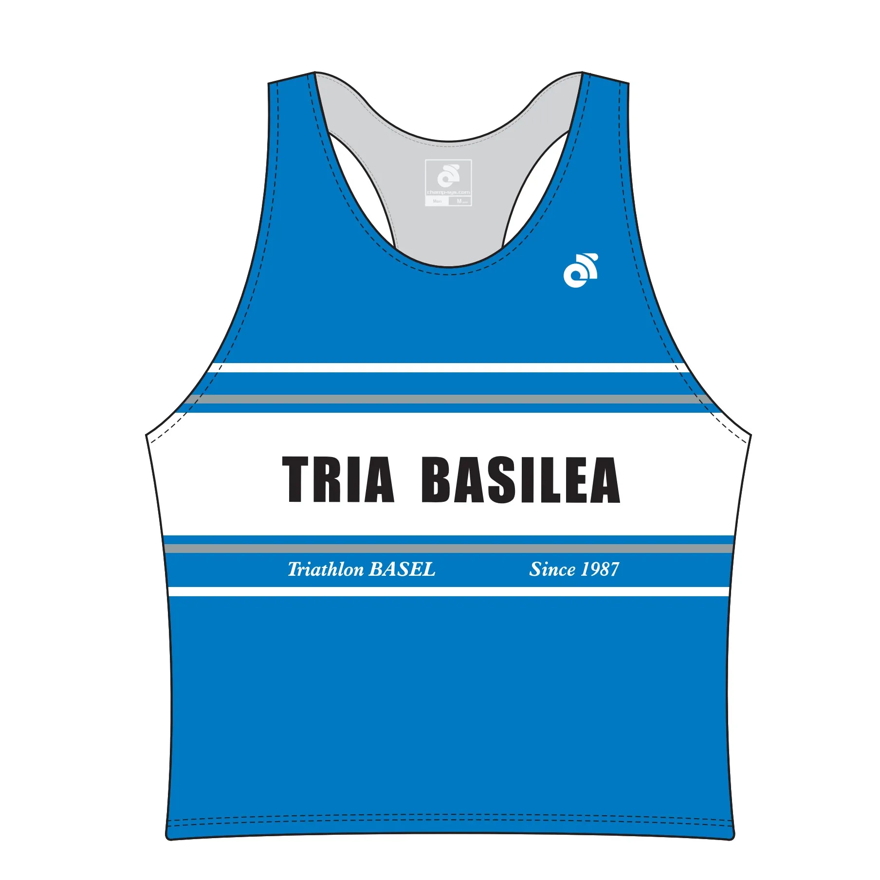 Apex Men's Marathon Singlet (Helium)