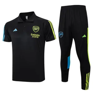 ARSENAL BUTTON BLACK TRAINING KITS 2023/24
