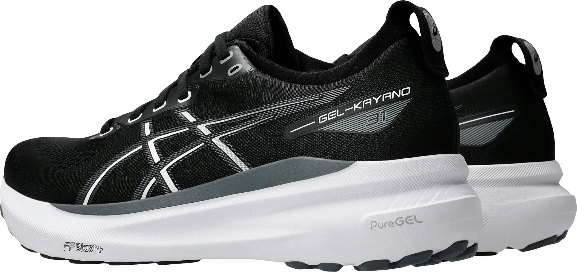 Asics Gel Kayano 31 Mens Running Shoes - Black