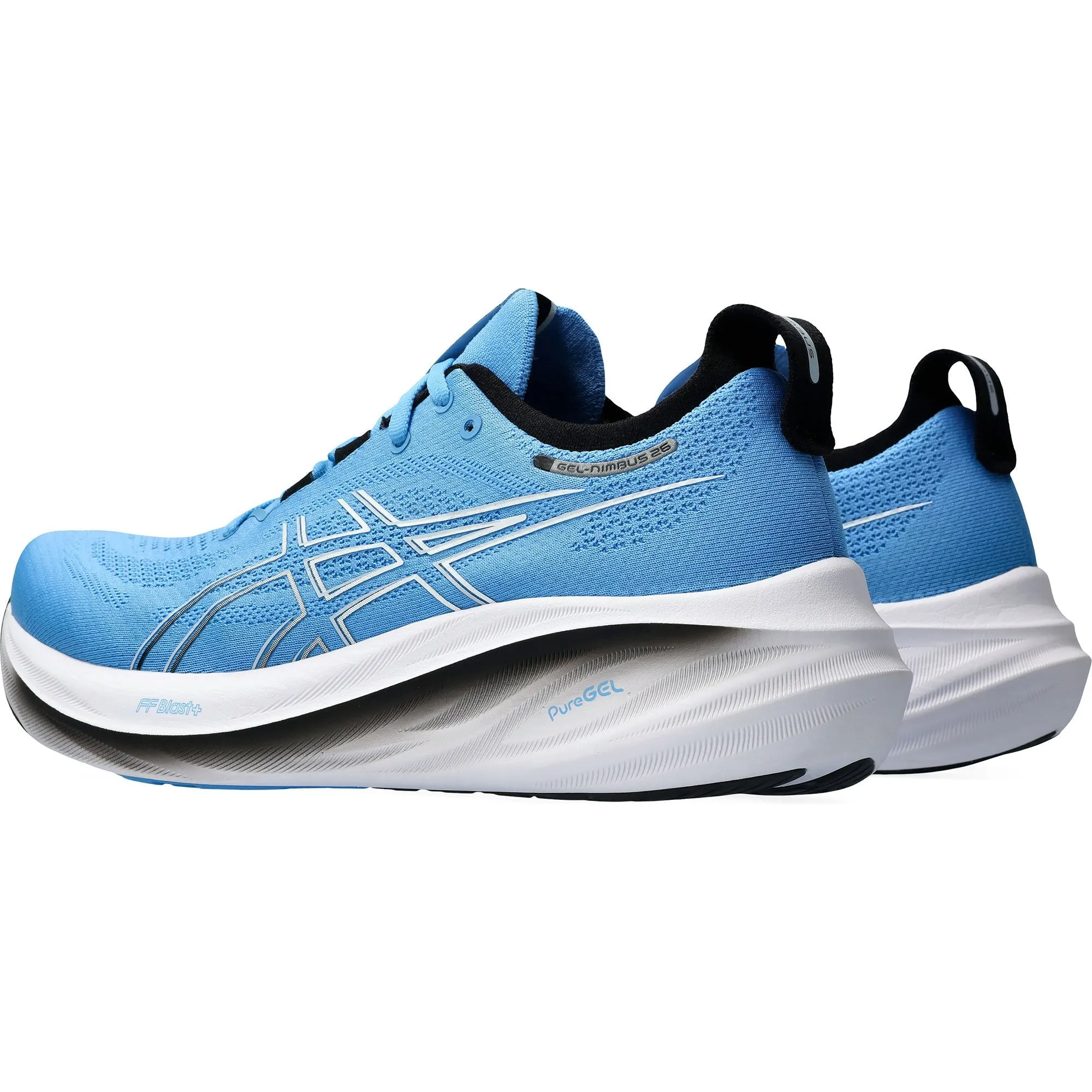 Asics Gel Nimbus 26 Mens Running Shoes - Blue